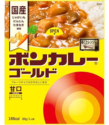 Amazon.co.jp: 大塚食品 ボンカレー ゴールド 180g : 食品・飲料・お酒