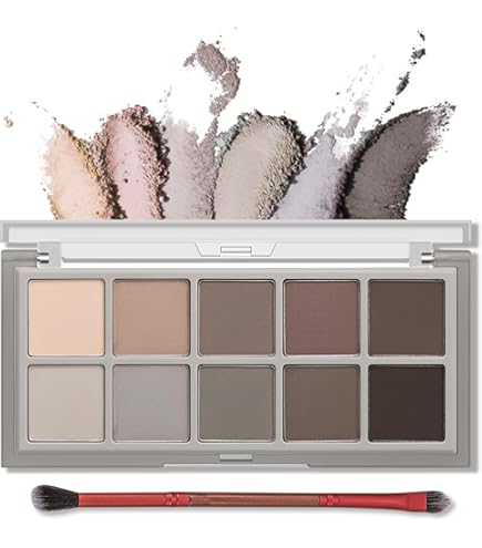 Amazon.co.jp: Boobeen 6色ヌードアイシャドウパレット、ニュートラル