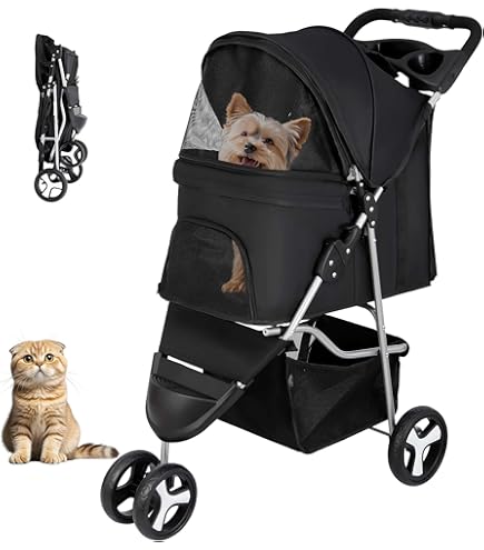 Amazon.co.jp: BBBuy ペットカート バギー 折りたたみ 犬用ベビーカー