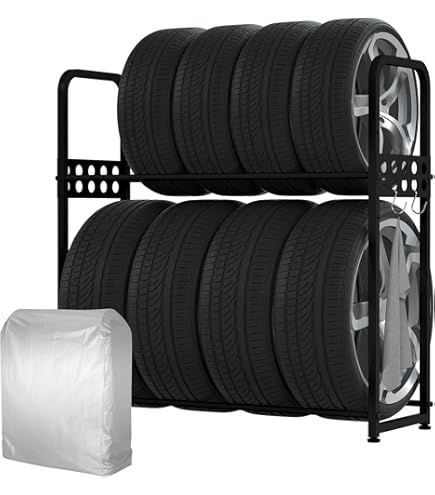 Amazon | 1/10 ラジコン カー タイヤラック ホイールホルダー タイヤ