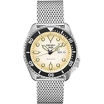 セイコー シルバー メッシュ時計（箱あり) 人気ブランドの絶対満足ウォッチ」ハミルトン、セイコー5