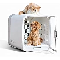 ★手渡し★ nello ペットドライルーム Haru ペット用ドライヤー グレー nello ペットドライルーム＋Deo 獣医師共同開発 NEWもデール