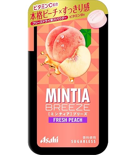 Amazon | アサヒグループ食品 ミンティアブリーズ フレッシュグレープ
