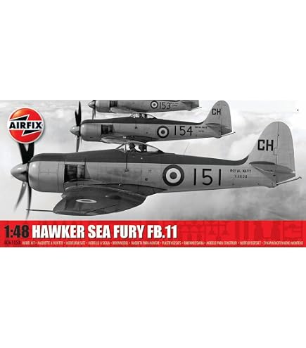 Amazon | エアフィックス 1/48 イギリス海軍 ホーカー シーフューリー