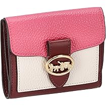 ✨️新品未使用✨COACH 二つ折り財布 チェリー柄 ベージュ/ピンク Amazon | [コーチ] 二つ折り財布 C4089 GEORGIE SMALL WALLET