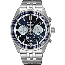 極美品　SEIKO　セイコー　ブルー　シルバー　クォーツ　電池式　腕時計　メンズ 極美品 SEIKO セイコー ブルー シルバー クォーツ 電池式 腕時計