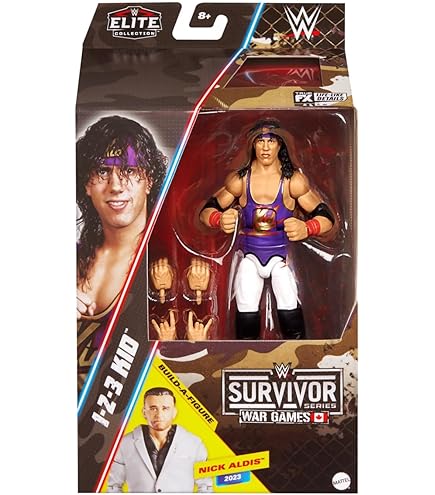 WWE Cody Rhodes (pintura Facial De Camuflaje) Elite Survivor Series