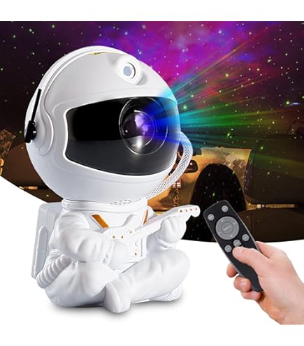 Amazon.co.jp: Ulableスタープロジェクター 宇宙飛行士の星空投影灯
