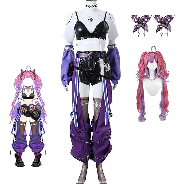 Amazon.co.jp: GGcosplay VTuber 綺々羅々ヴィヴィ コスプレ衣装
