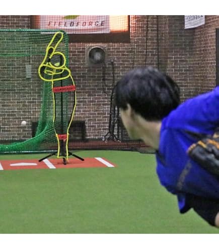 Amazon | 野球 投球練習用 ポータブルマウンド 人工芝 ピッチャー