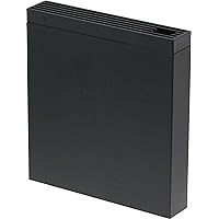 山崎実業 シンク下 包丁差し 洗いやすい着脱式カバー 包丁& キッチンばさみ差し タワー ブラック 3849