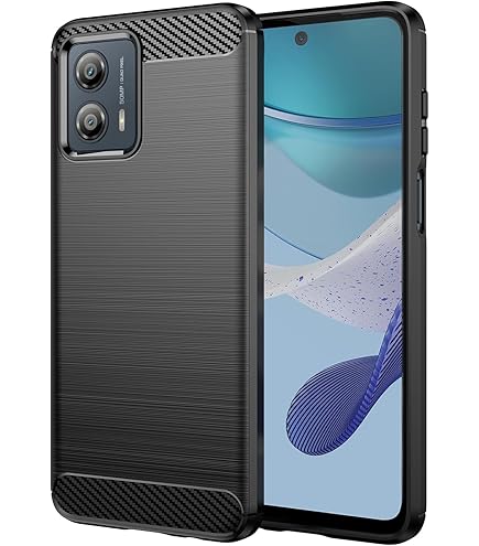 美品 moto g53y 5G 本体 ブラック ケース付き moto g53j 5G ケース g53y カバー 黒 ブラック 耐衝撃 マット ソフト