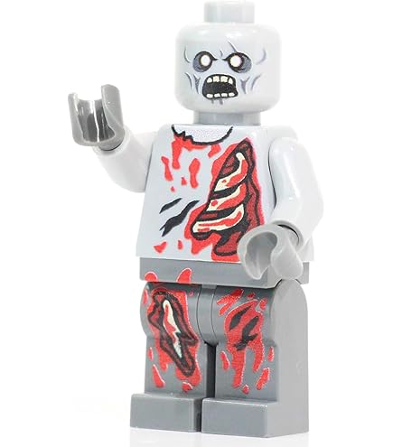 Bricktactical Zombies BrickTactical Zombie Gore Head Pack For - Main Image