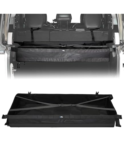 Amazon.co.jp: 2段テールゲートテーブル折りたたみ式荷物収納棚 ジープ