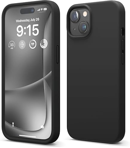 Amazon.co.jp: bitusado 液体シリコンケース 磁気スタンド付き iPhone