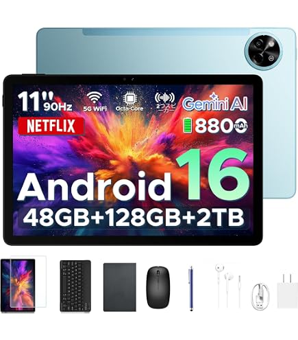 Amazon.co.jp: 【2026新登場 Android16 タブレット 11インチ】P11