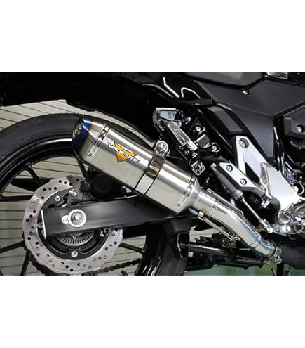 Amazon | ダブルアールズ JMCA フルエキゾースト SS-OVAL ソリッド