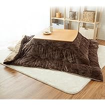 Amazon｜シルフィーズ こたつ布団 フランネル 厚手 リバーシブル