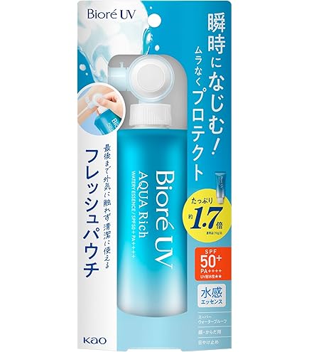 Amazon.co.jp: ビオレUV アクアリッチ 呼吸感ベール 70g 花王