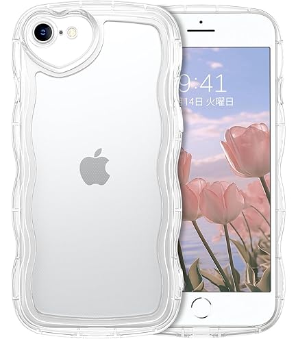 iPhone7 スマホカバー Amazon.com: Phone Case for iPhone 7 8 with Tempered Glass