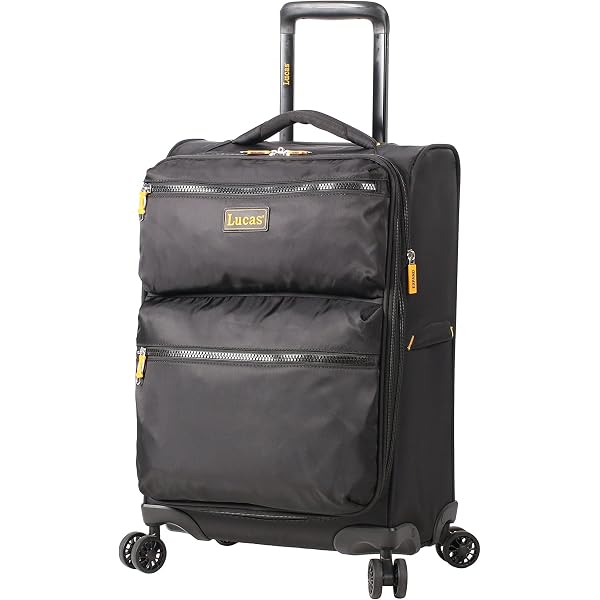 Amazon | Lucas Designer ラゲッジコレクション - 拡張可能な24インチ 