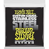 【正規品】 ERNIE BALL 2246 エレキギター弦 (10-46) STAINLESS REGULAR SLINKY ステンレス・レギュラー・スリンキー