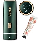 JOVS Dora 脱毛器 髭 VIO対応 HIPL メンズ レディース 家庭用 光美容器 コンパクト 軽量 低温サファイア冷却 ハンド用アルコールジェル付 (ピーチ)