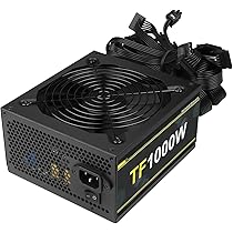 S.T.F. SKYWINDINTL TF1000W atx電源 GOLD認証 Amazon | 1000W 電源 フル電圧 100-240V アクティブ PFC