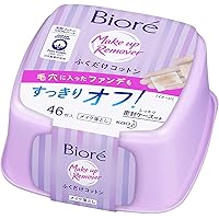 Bioré ビオレ メイク落とし ふくだけコットン 本体 46枚入