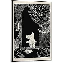 Amazon.co.jp: ムトポスターイラストアートトーベヤンソン