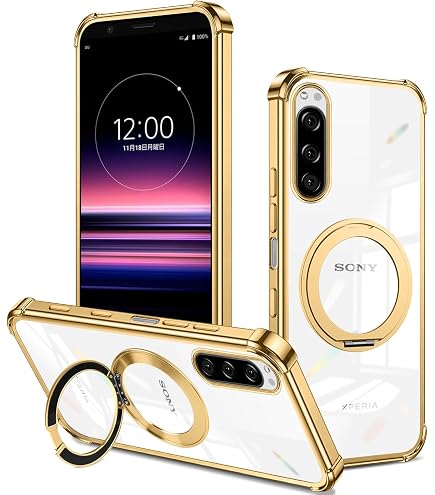 Xperia 5 SO-01M docomo 保護フィルム、リング付きカバー付属 Amazon.co.jp: Xperia 5 ケース クリア TPU リング [ SO-01M / SOV41