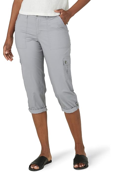 Flex-to-go Relaxed Fit Cargo Capri Pant 