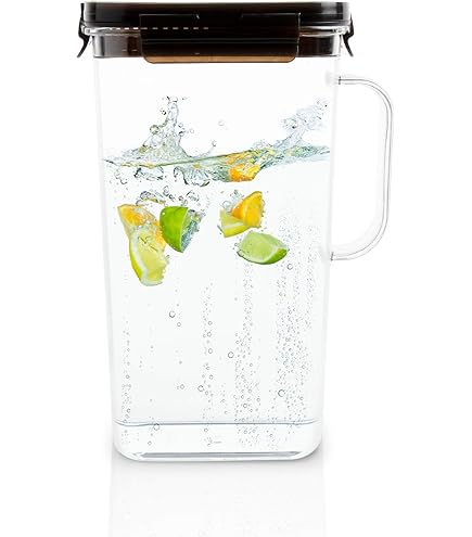 Aqua Fridge Door Water Jug With Flip Top Lid, 3 Litres - View #10