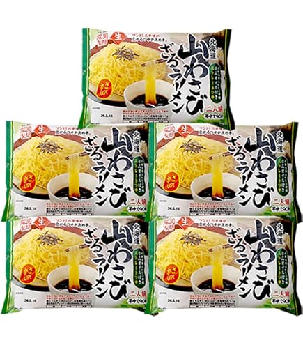 Amazon.co.jp: やまわさび ざるラーメン 山わさび つけ麺 生ラーメン