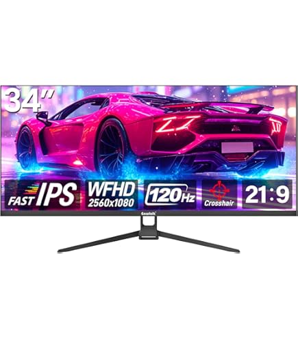Amazon.co.jp: CRUA 30インチウルトラワイドカーブモニター、21:9 WFHD