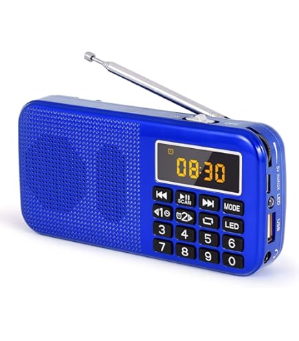 Amazon.co.jp: J-725 携帯 ラジオ 充電式 ワイドfm（FMのみ対応