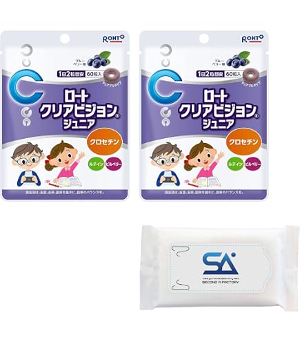 Amazon | ロート製薬 ロートクリアビジョン ジュニア 60粒(1か月分 