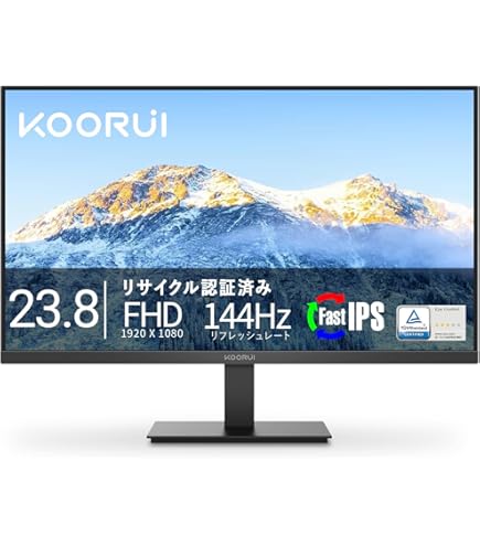 KOORUI 24E3 モニター 本体 Amazon.com: KOORUI 24