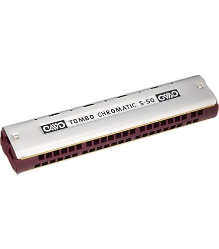 Amazon | TOMBO トンボ ハーモニカ オクターブバス 1142R | ハーモニカ