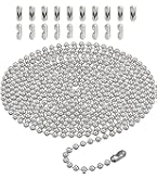 Amazon | YFFSFDC ボールチェーン キーホルダー用 ボール径2.4mm 全長