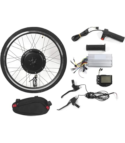 Amazon | 電動自転車変換キット、36V / 48V 500Wモーター、ブラシレス