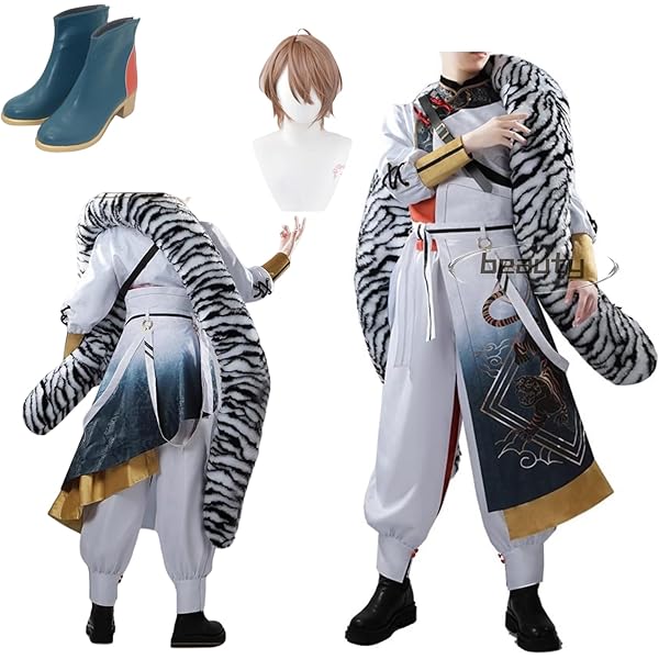 Amazon.co.jp: [ワンワンワン] Vtuber 加賀美ハヤト 天使衣装 コスプレ