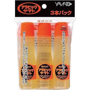 ヤマト 液体のり アラビック 50ml 3本入 NA-50RH-3P ヤマト 液体のり アラビック 50ml 3本入 NA-50RH-3P