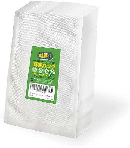 Amazon.co.jp: 真空パック 袋 真空パック機専用袋 FRESHPAK エンボス