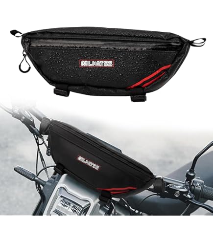Snowmobile Handlebar Bag Dowco Willie Max 59591-00 Black Jack