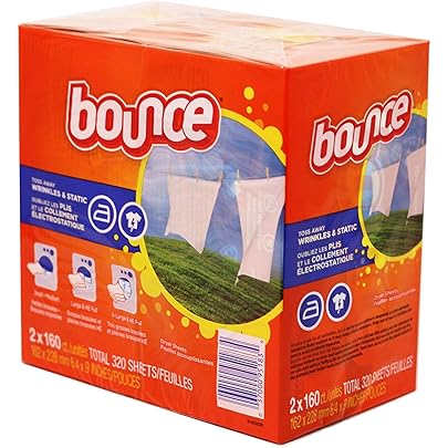 Amazon.co.jp: Bounce Dryer Sheets Outdoor Fresh バウンス