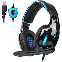 Amazon.co.jp: SADES SA902 ステレオゲーミングヘッドセット 7.1