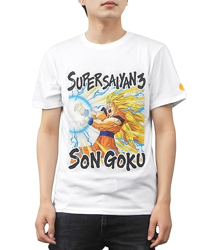 Amazon.co.jp: コスパ ドラゴンボールGT 超サイヤ人4 孫悟空 Tシャツ