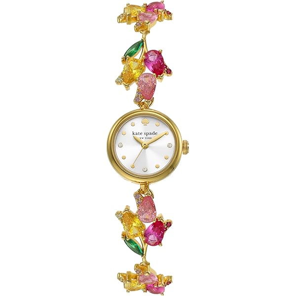 Kate Spade ゴールド クォーツ腕時計 kate spade new york monroe gold-tone stainless steel