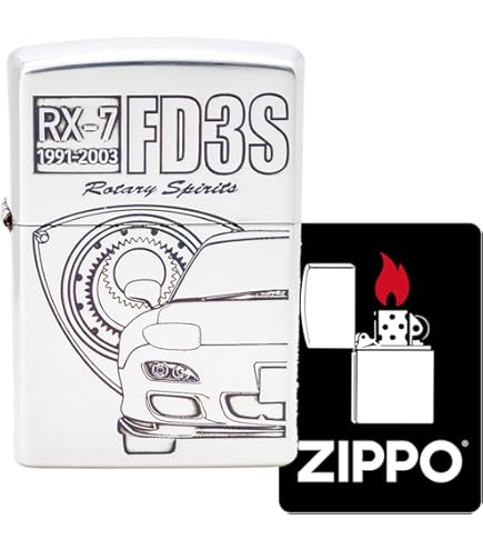 zippo MAZDA RX-7 E-FC3S 限定品 1998年製 zippo MAZDA RX-7 E-FC3S 限定品 1998年製 zippo MAZDA RX-7 E